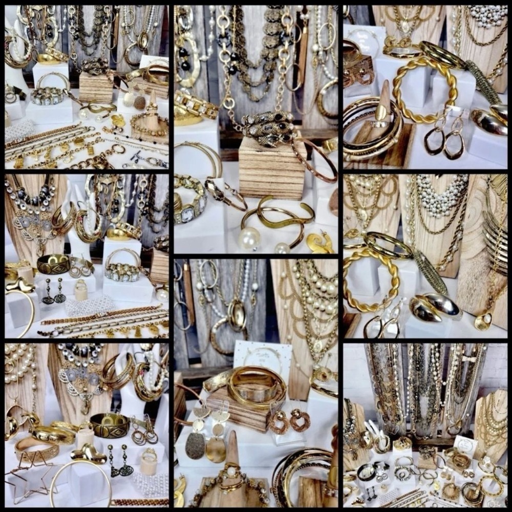 2 lbs unsearched, untested fashion jewelry~ mostly wearable semi mystery box - Picture 4 of 6